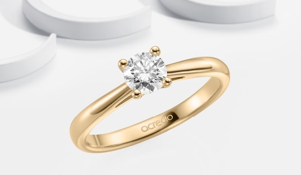 Shop Rose Gold Engagement Rings | acredo