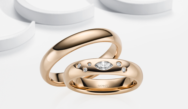 Starry Sky Wedding Rings | acredo